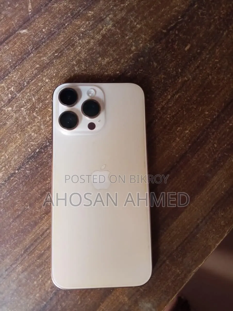 অ্যাপল আইফোন ১৬ প্রো ম্যাক্স ২৫৬ জিবি গোল্ড