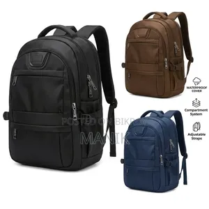Waterproof Nylon Adventure Backpack for Travel & Office