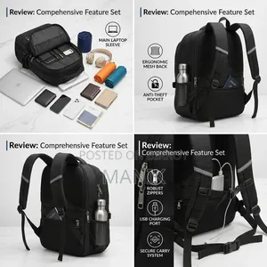 Waterproof Nylon Adventure Backpack for Travel & Office
