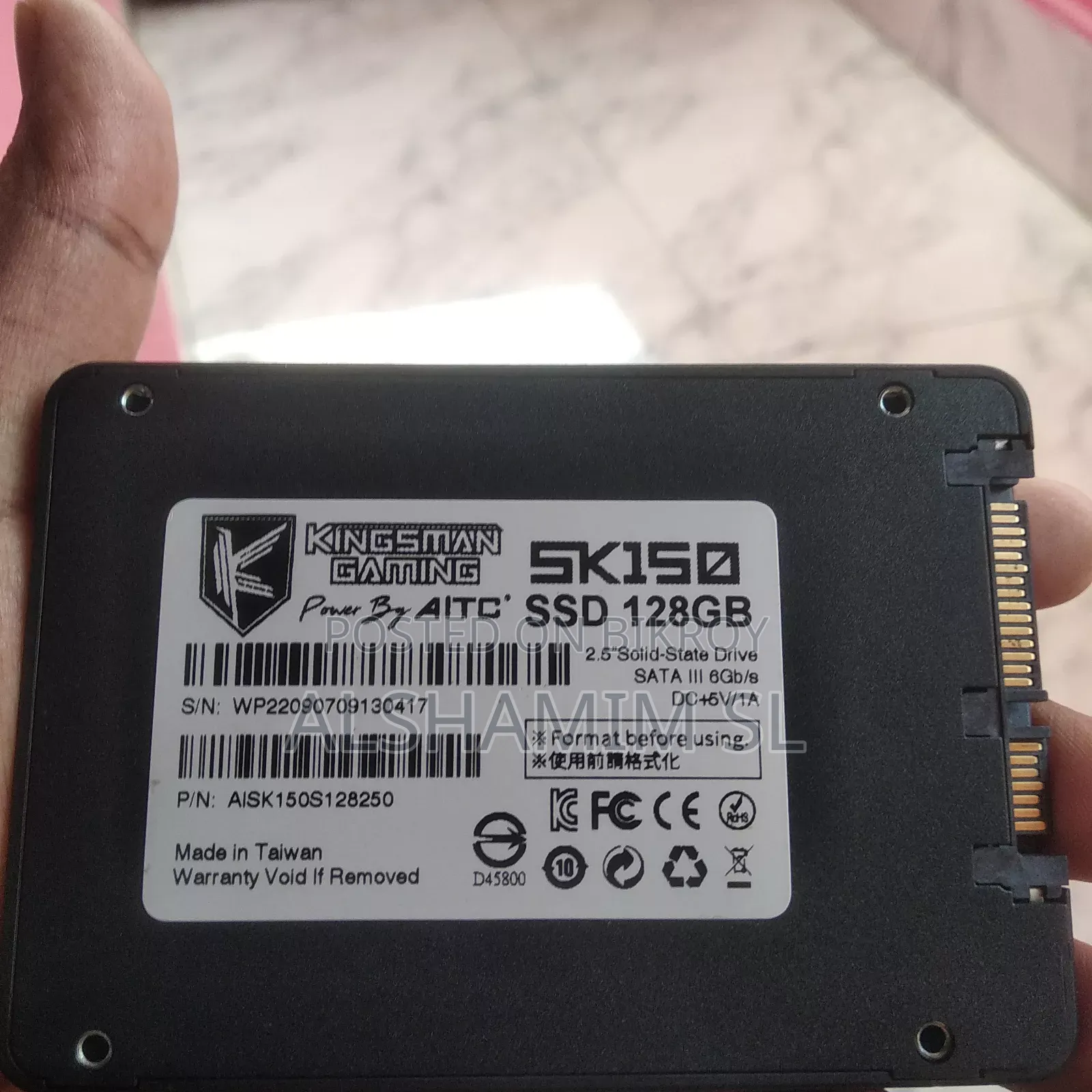 128 GB SSD Fully Fresh