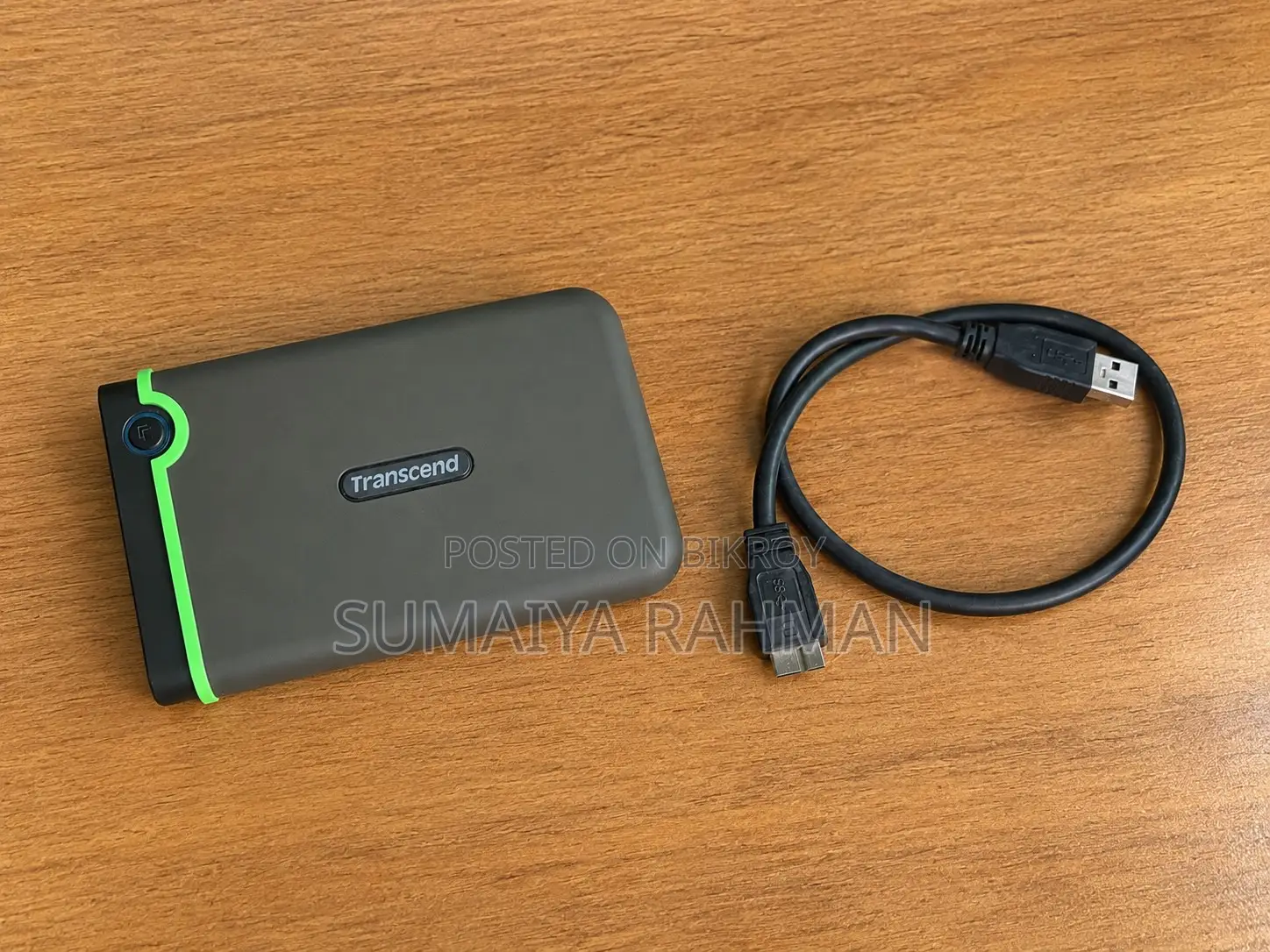 Transcend StoreJet 500GB Portable Hard Drive
