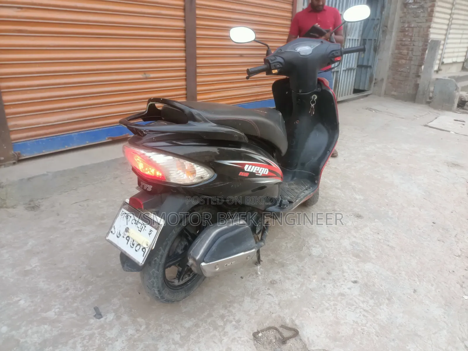 TVS Wego 2020 Black