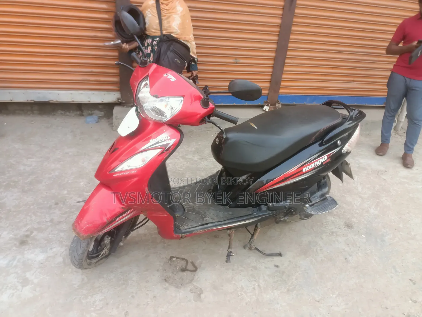 TVS Wego 2020 Black