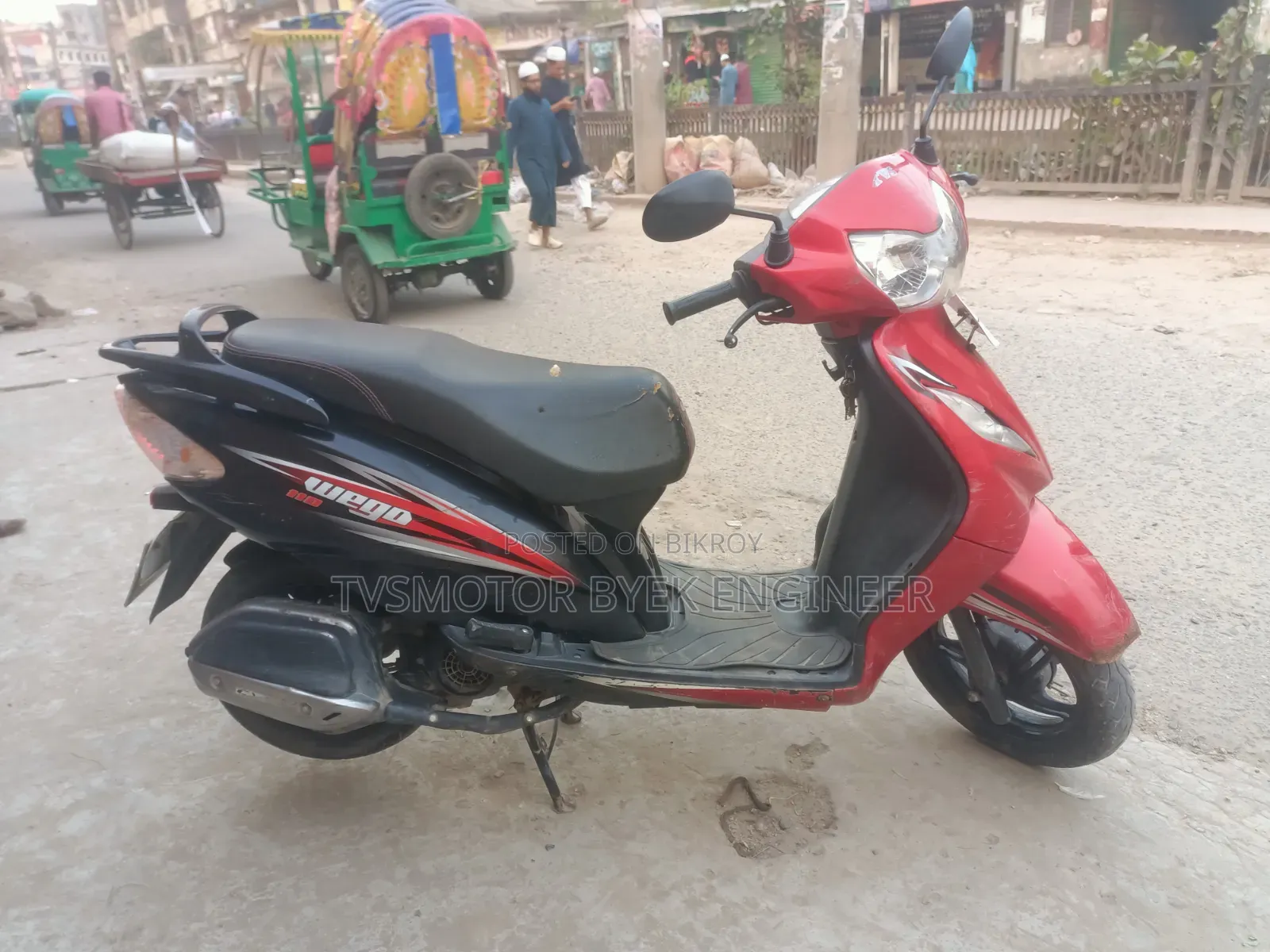 TVS Wego 2020 Black