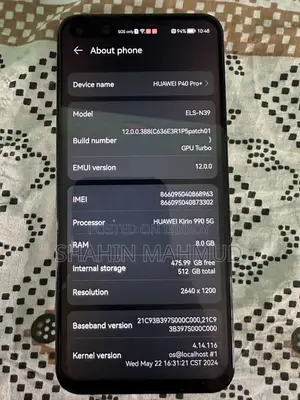 Huawei P40 Pro+ 512 GB White