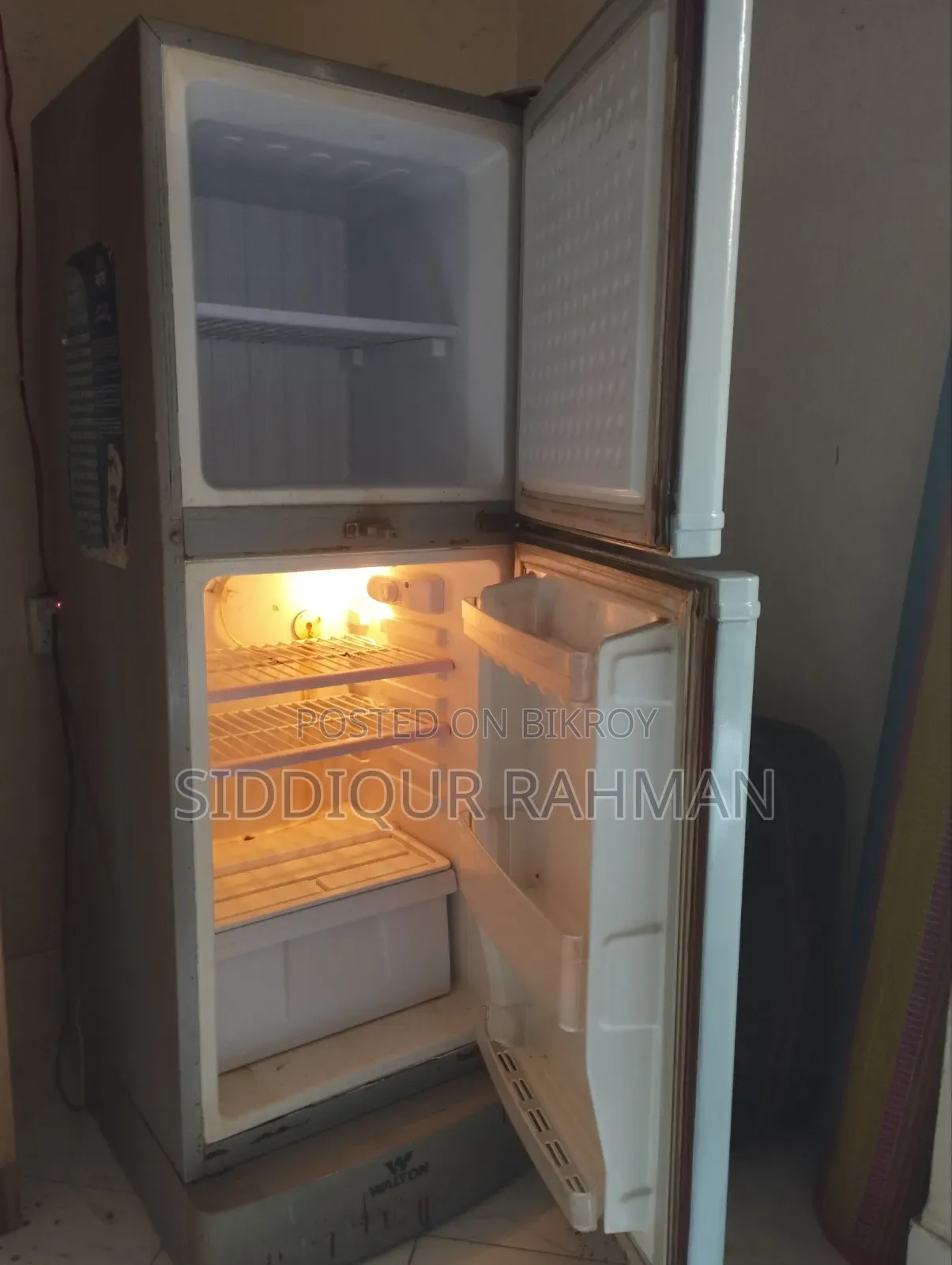 ১০০% ফ্রেশ ওয়াল্টন ৯ সিএফটি ফ্রিজ