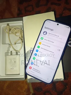 ইনফিনিক্স নোট এজ ১২৮ জিবি ব্লু
