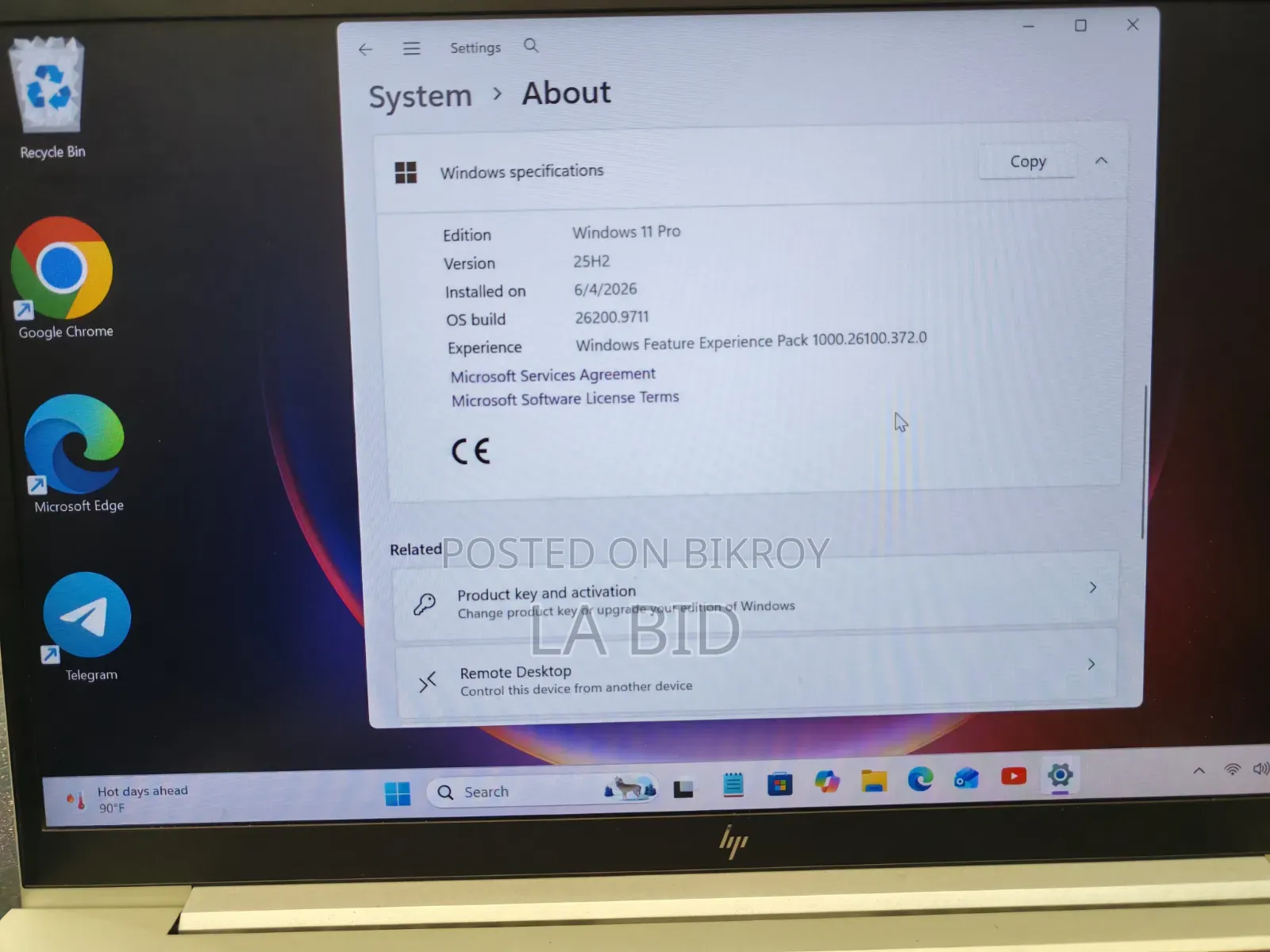 Laptop HP EliteBook 840 G6 16GB Intel Core i5 SSD 512GB