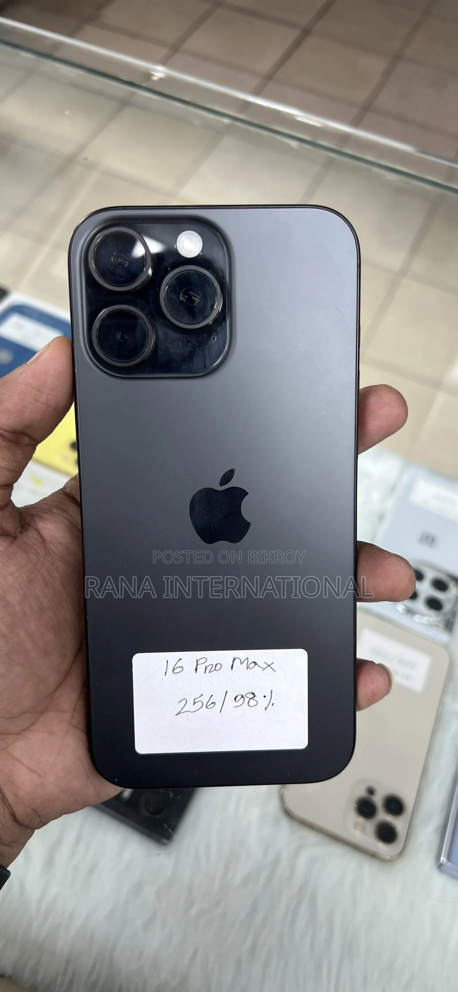 Apple iPhone 16 Pro Max 256 GB Black