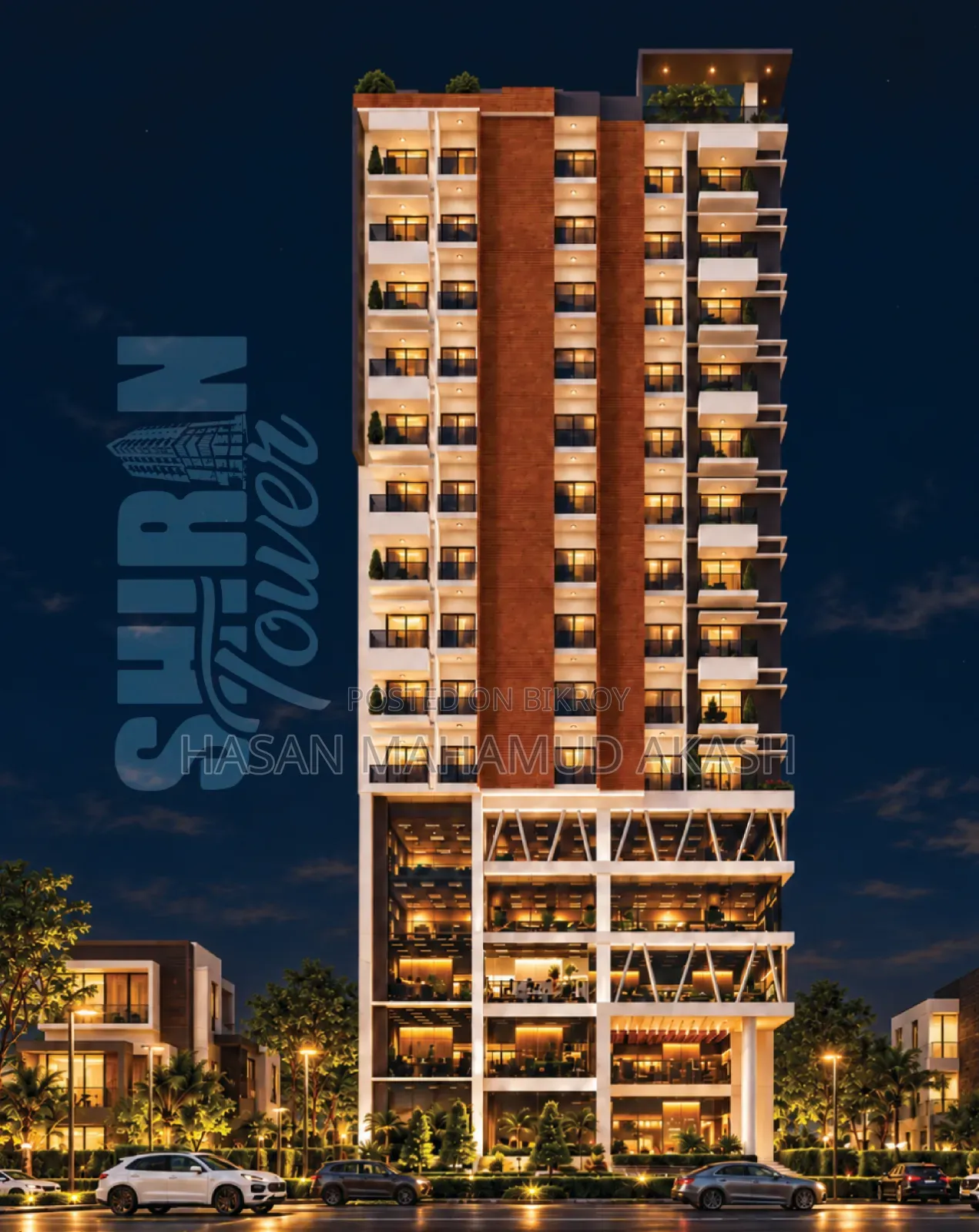 3-Bedroom Apartment in Shirin Tower, Barishal Sadar for sale