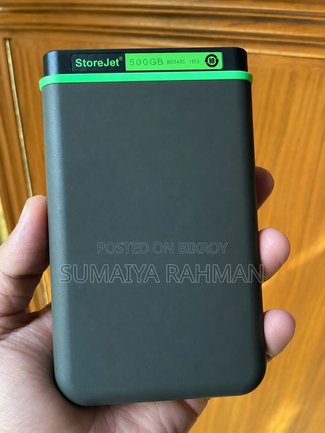 Transcend StoreJet 500GB Portable Hard Drive