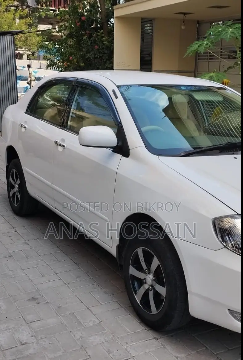Toyota Corolla Sedan Automatic 2003 White