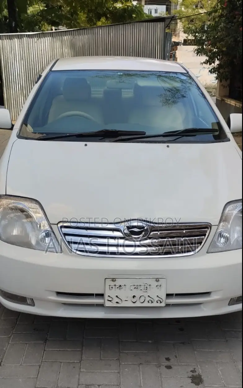 Toyota Corolla Sedan Automatic 2003 White