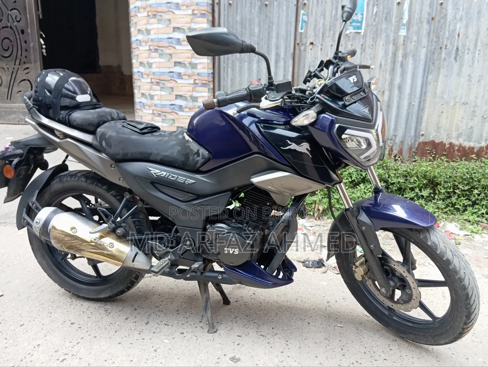 TVS Raider 125 2022 Purple