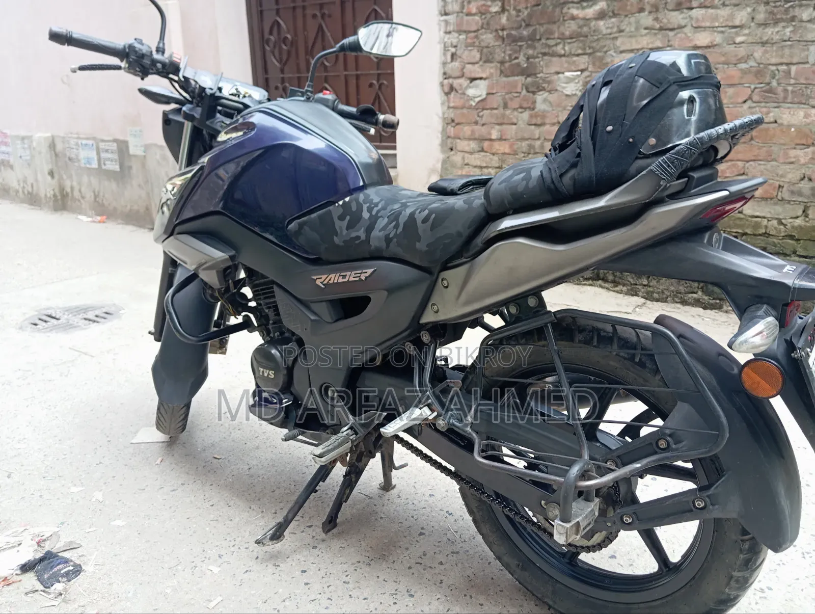TVS Raider 125 2022 Purple