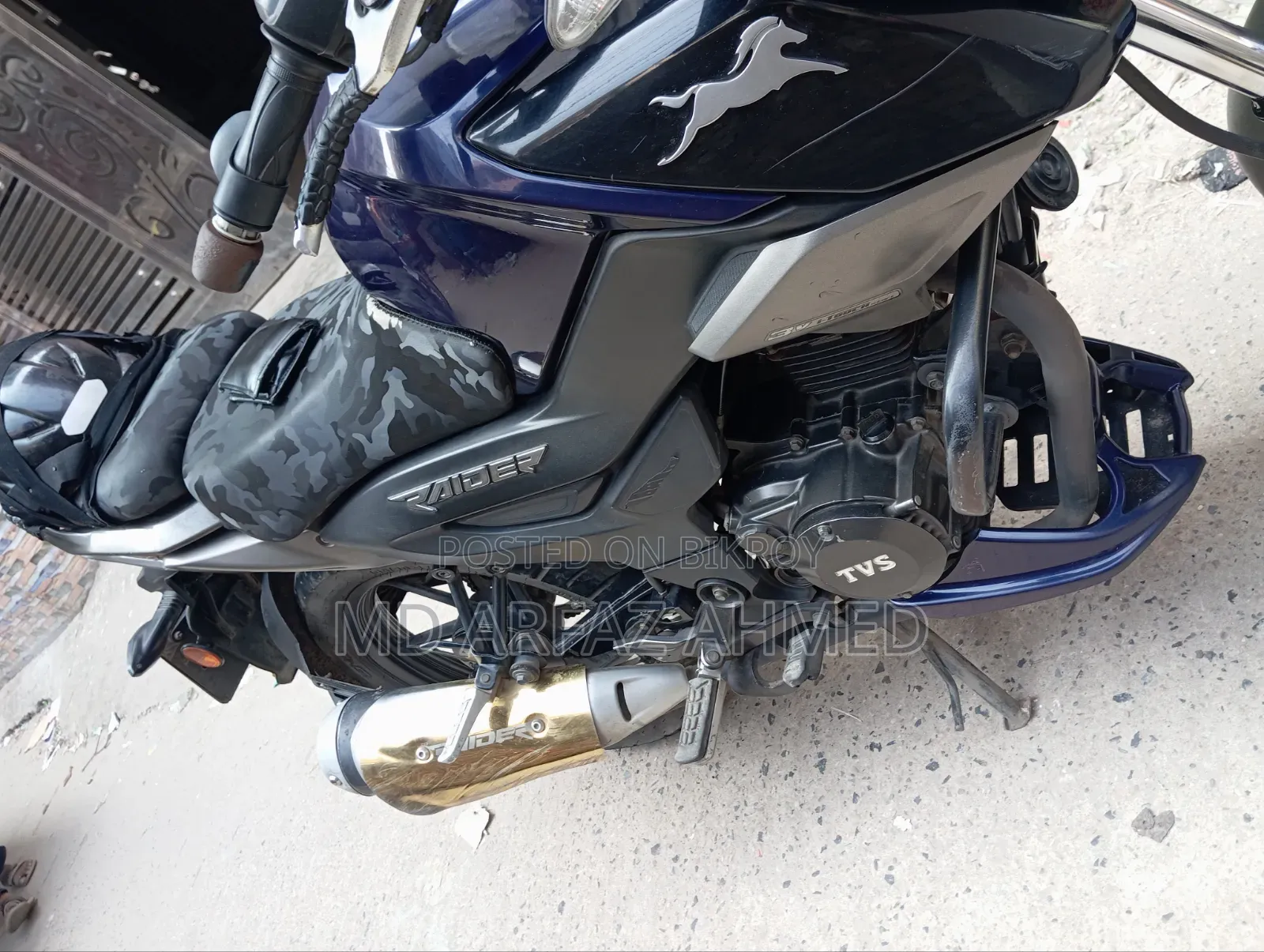 TVS Raider 125 2022 Purple