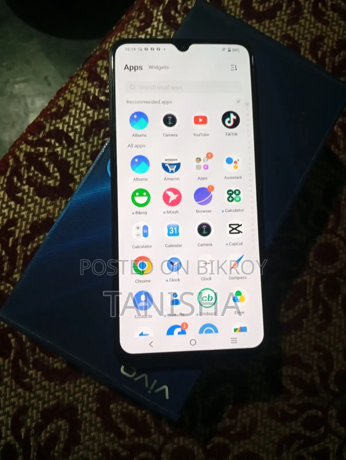 ভিভো ভি২০ ১২৮ জিবি রোজ গোল্ড