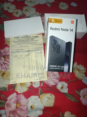 Xiaomi Redmi Note 14 4G 256 GB Black