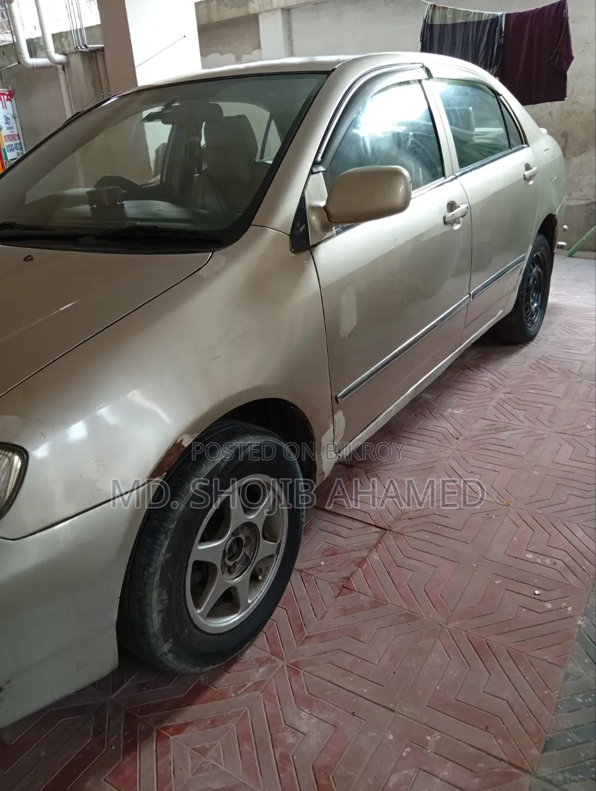 Toyota Corolla 1.4 Sedan 2002 Beige