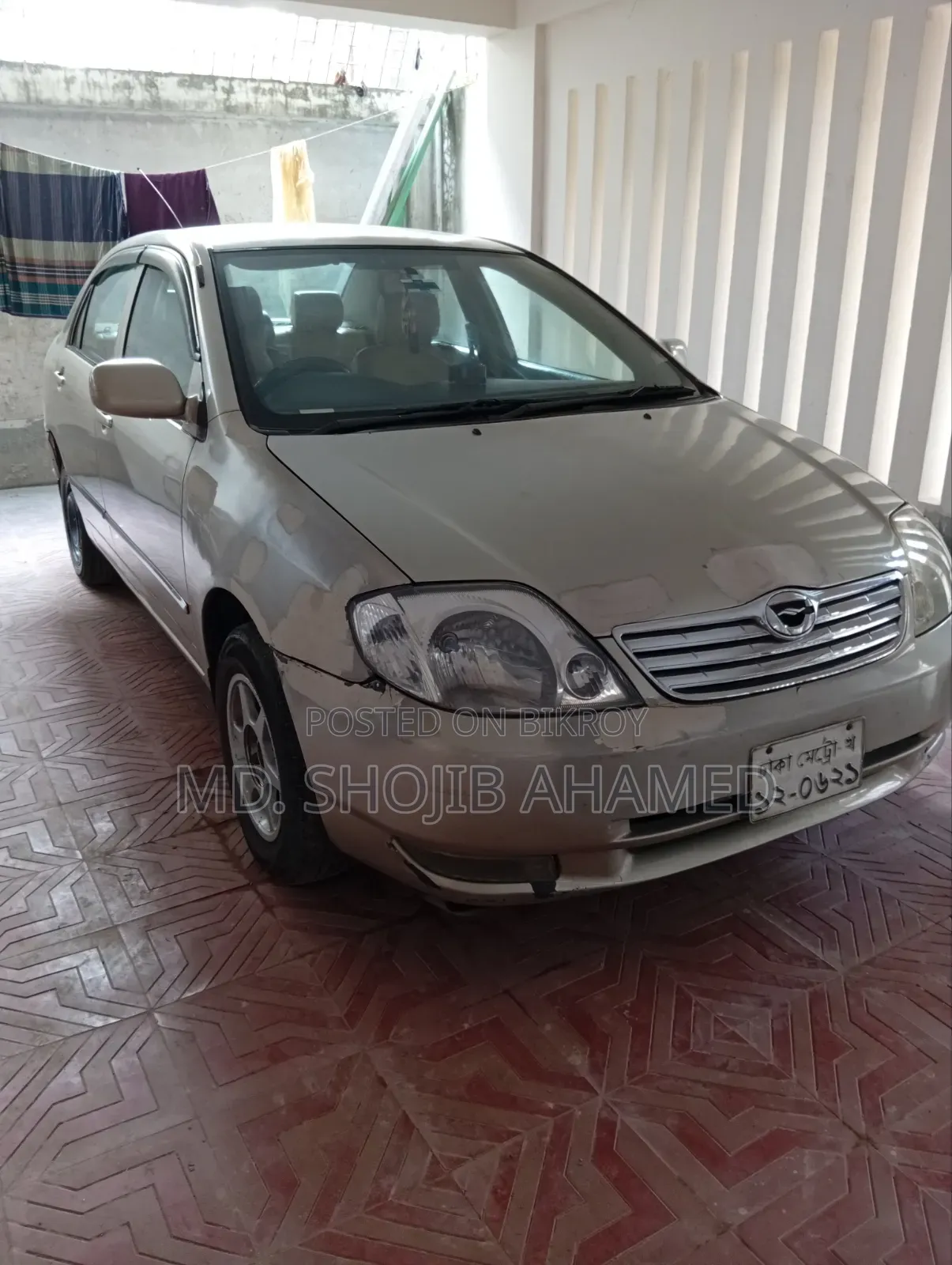 Toyota Corolla 1.4 Sedan 2002 Beige