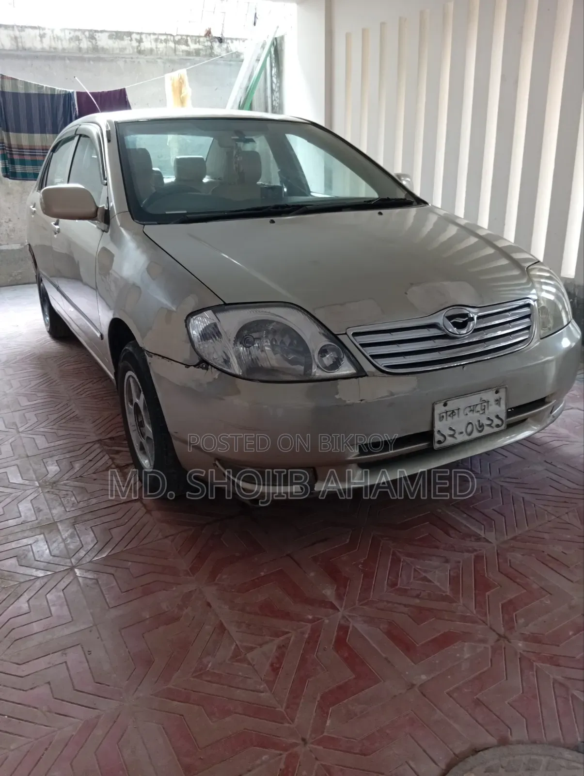 Toyota Corolla 1.4 Sedan 2002 Beige