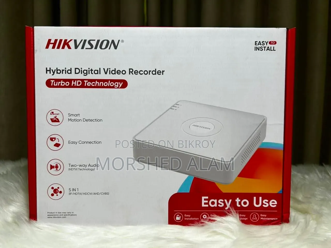 CCTV Camera Full Setup (6 pcs)