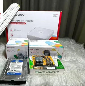 CCTV Camera Full Setup (6 pcs)