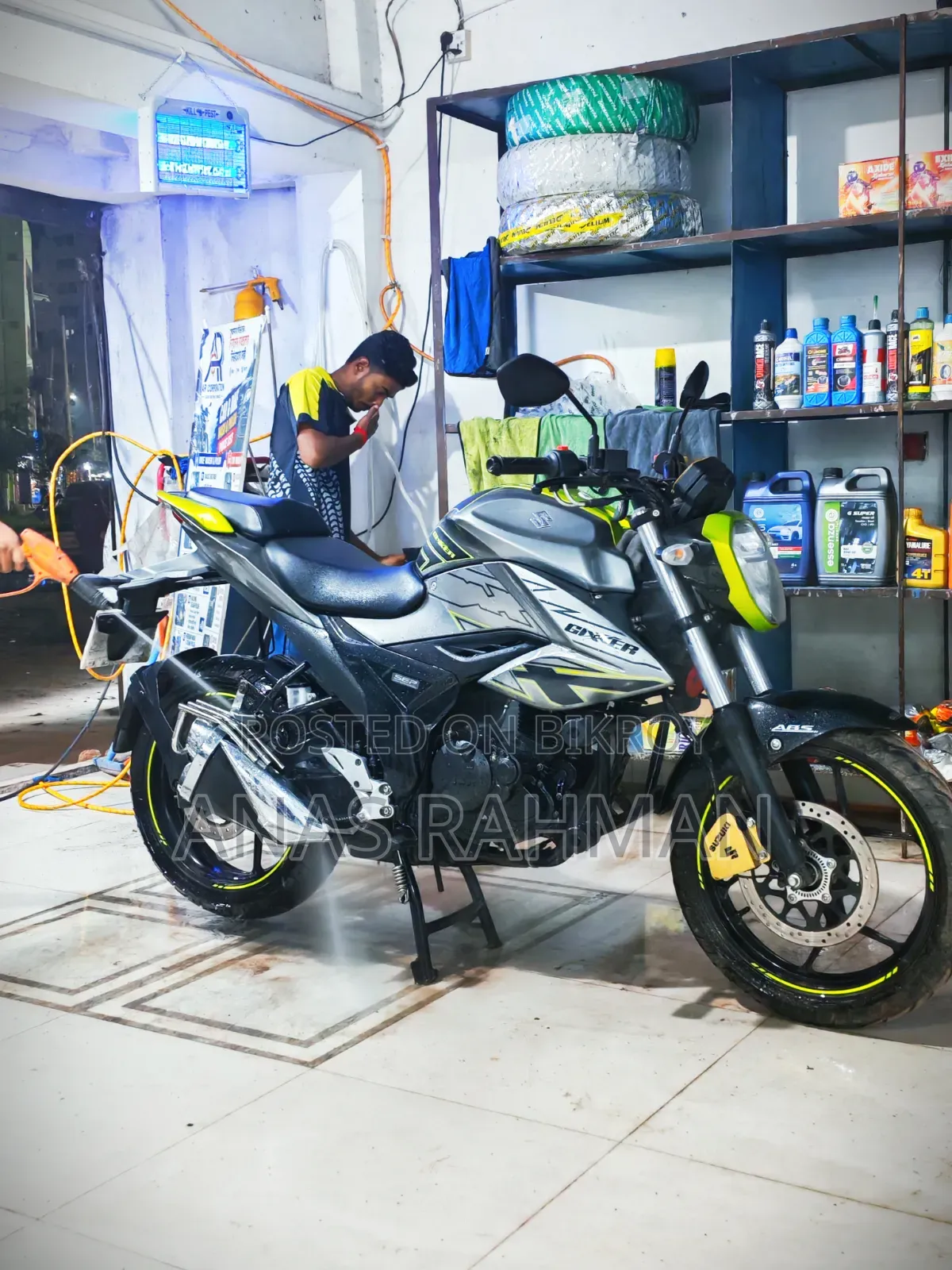 Suzuki Gixxer 2025 Green