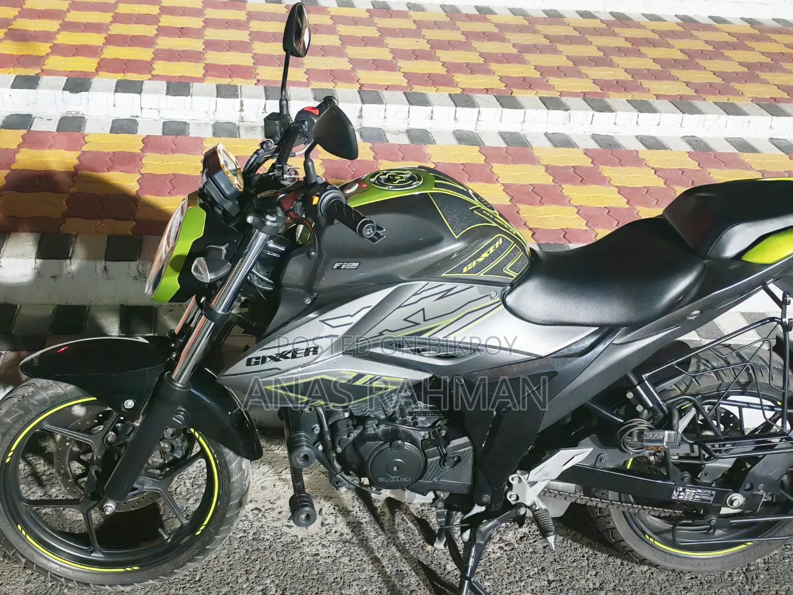 Suzuki Gixxer 2025 Green