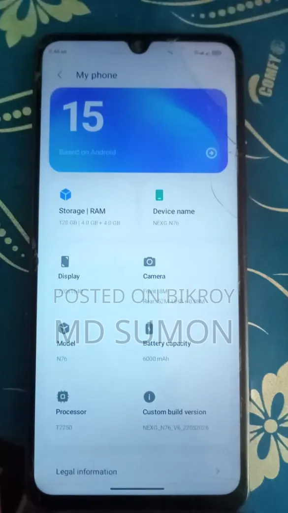 New Walton NEXG N76 128 GB Black