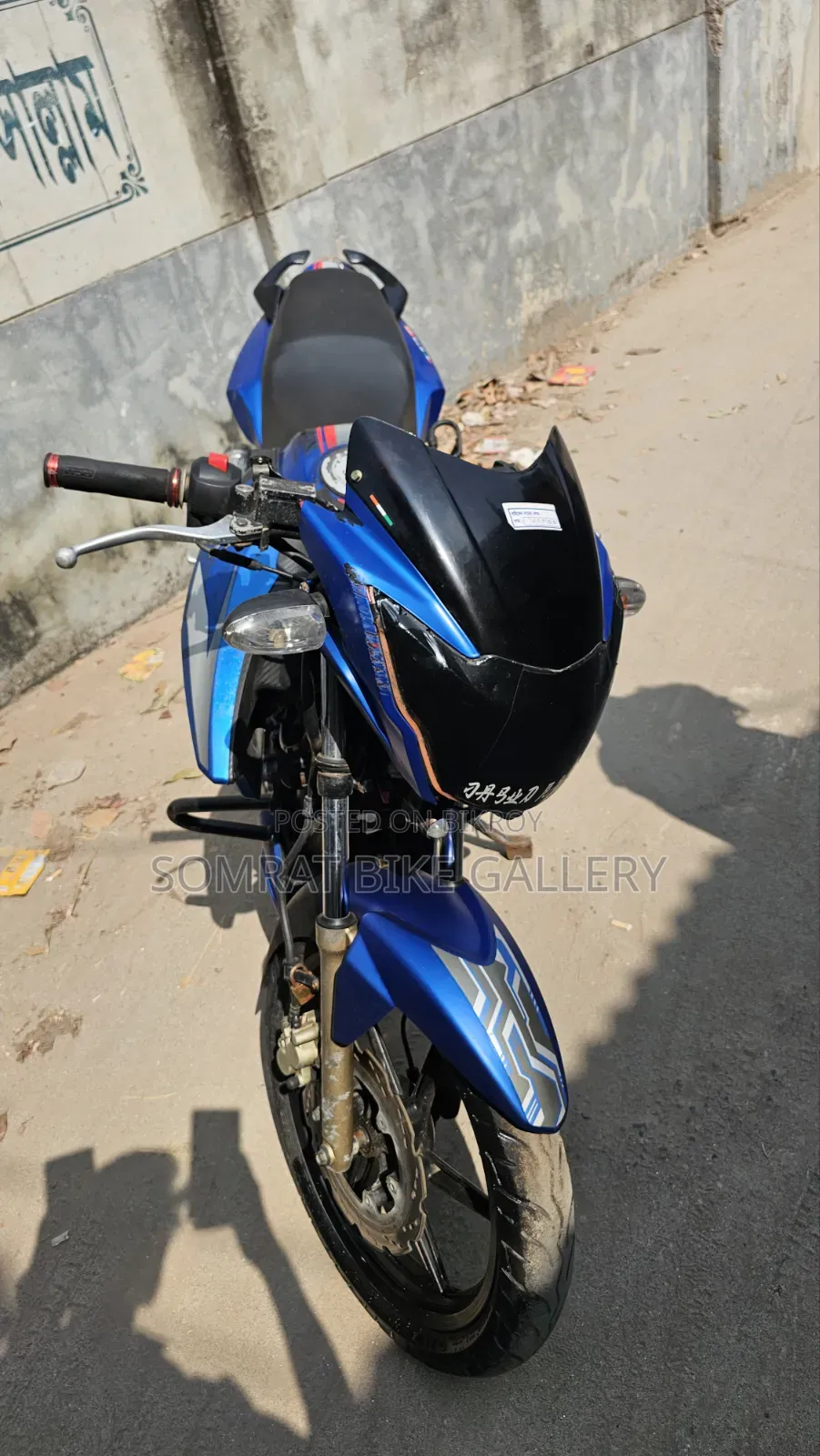 TVS Apache RTR 160 2V 2018 Blue