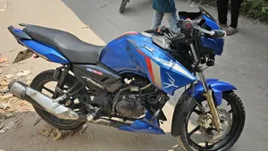 TVS Apache RTR 160 2V 2018 Blue