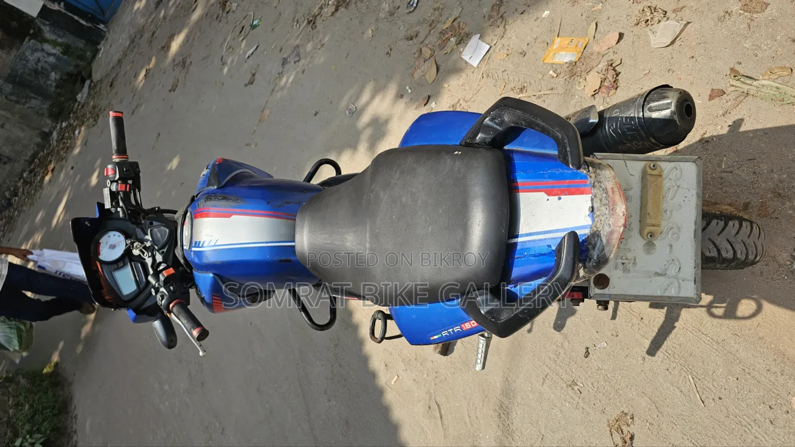 TVS Apache RTR 160 2V 2018 Blue