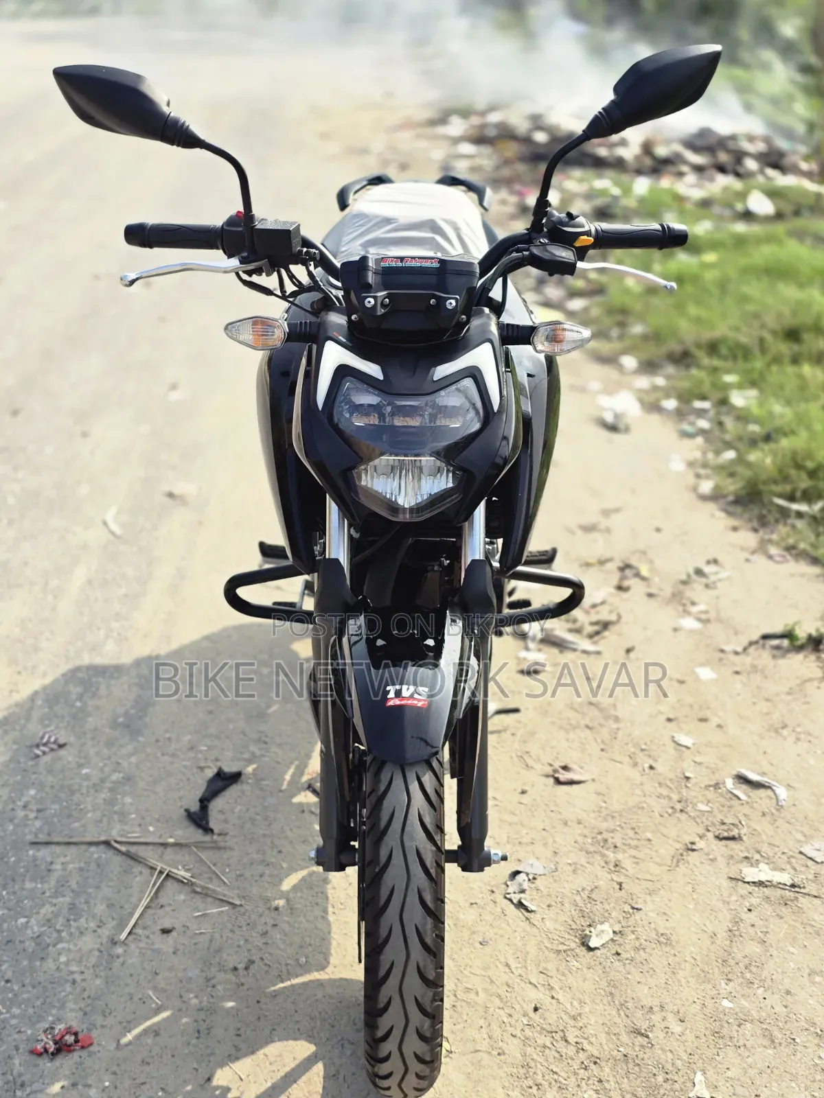 New TVS Apache RTR 160 4V 2026 Black