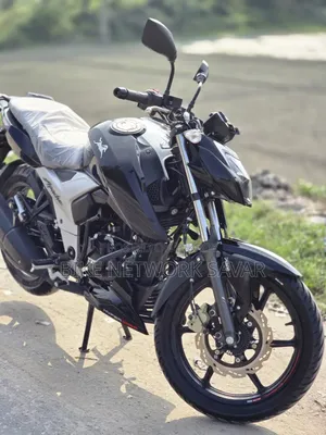 New TVS Apache RTR 160 4V 2026 Black