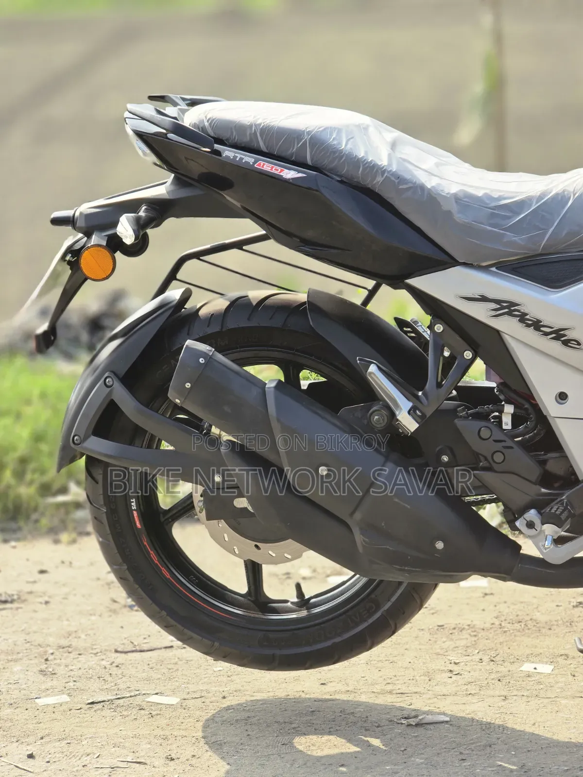 New TVS Apache RTR 160 4V 2026 Black