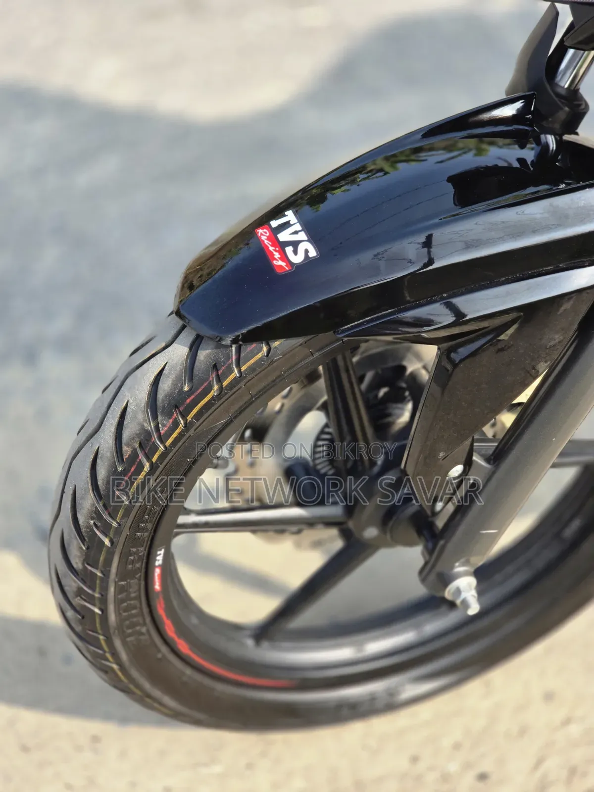 New TVS Apache RTR 160 4V 2026 Black