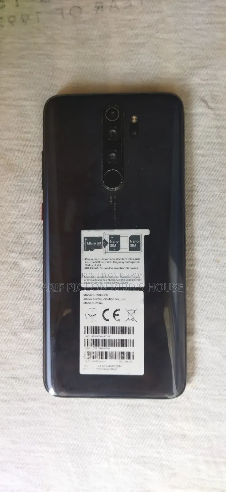 Xiaomi Redmi Note 8 Pro 128 GB Gray