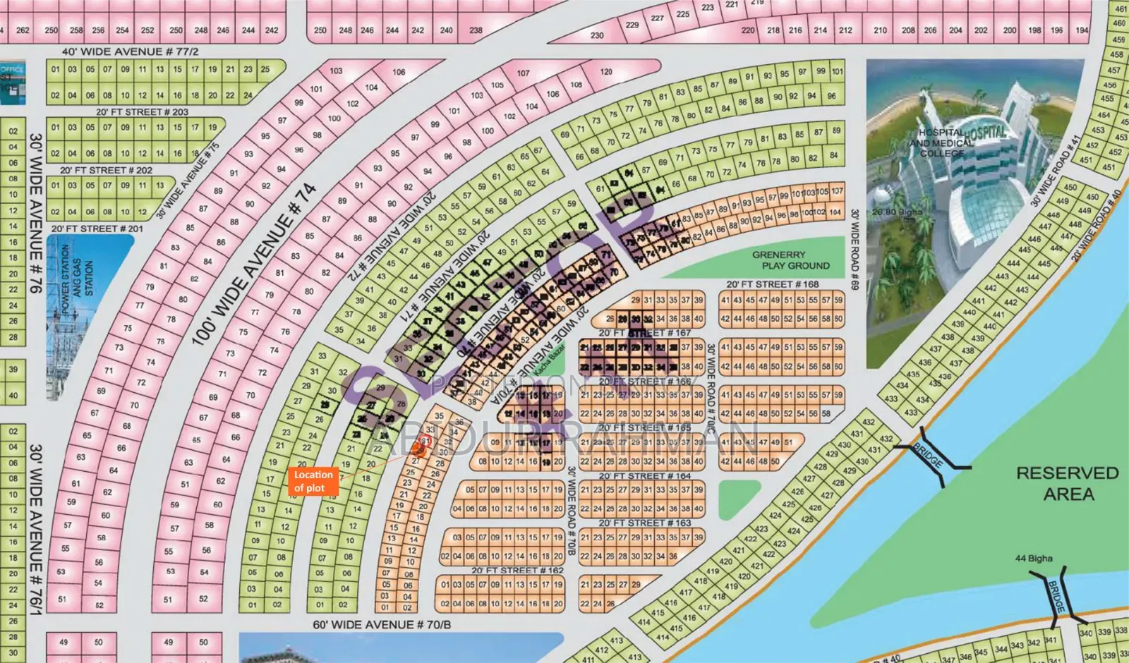Purbachal Prime City 3 Katha Land For Sale