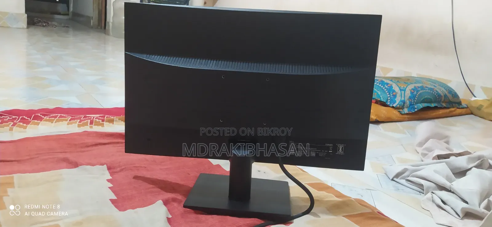 LCD Monitor Model:D1918Ho Manufactured Date:Nov2021