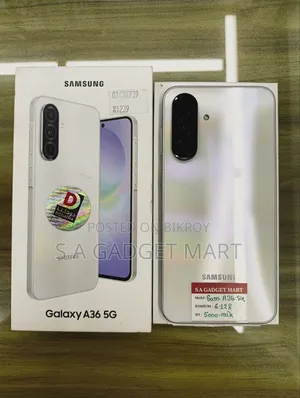 স্যামসাং গ্যালাক্সি এ৩৬ ১২৮ জিবি সাদা