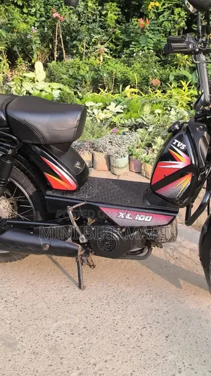 TVS XL 100 2018 Black
