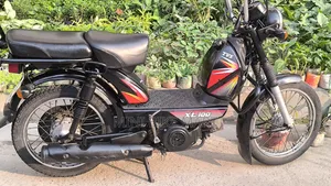 TVS XL 100 2018 Black