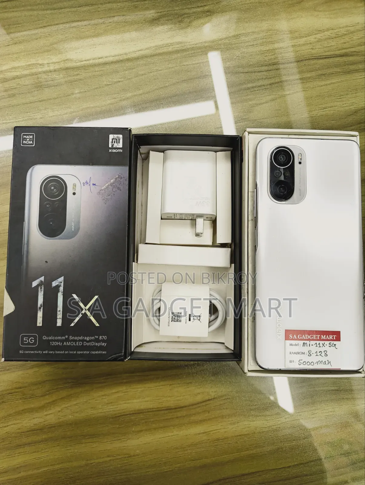 শাওমি মি ১১এক্স ১২৮ জিবি হোয়াইট