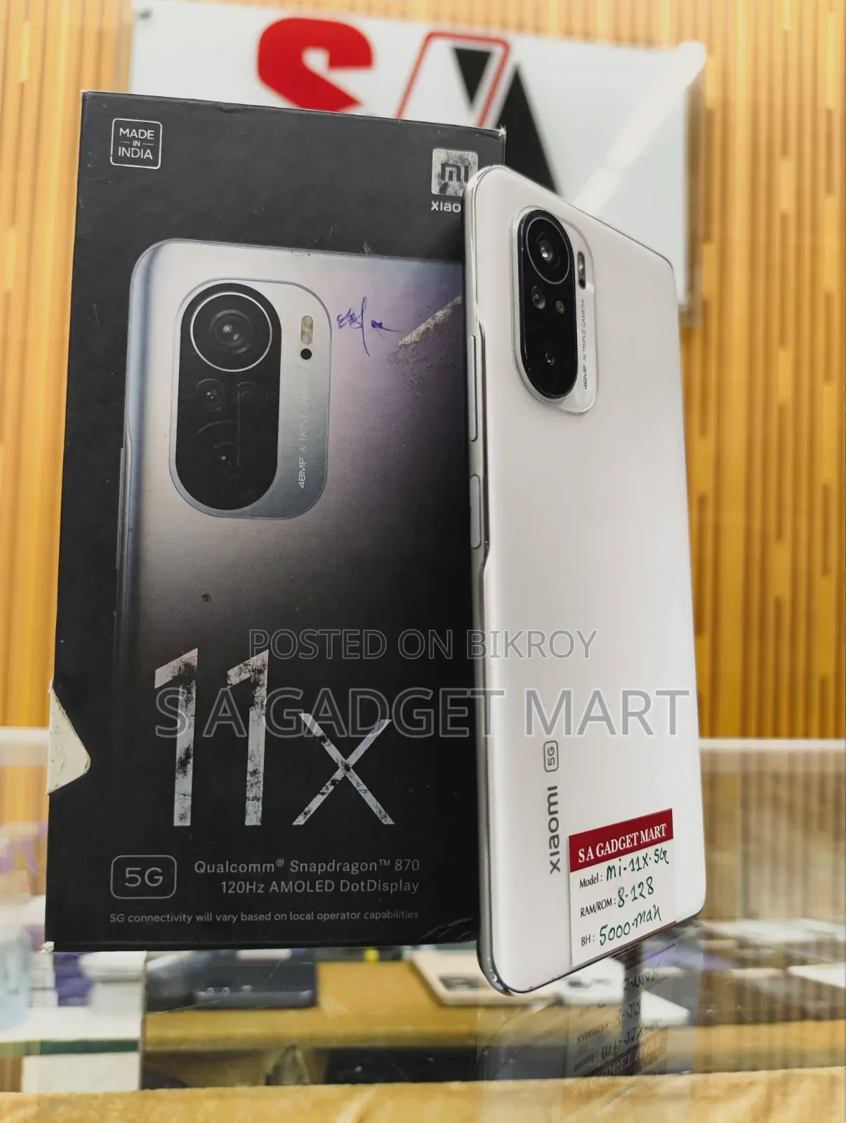 শাওমি মি ১১এক্স ১২৮ জিবি হোয়াইট
