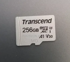 শিরোনাম: Transcend 256GB মাইক্রো এসডি কার্ড বিক্রির জন্য