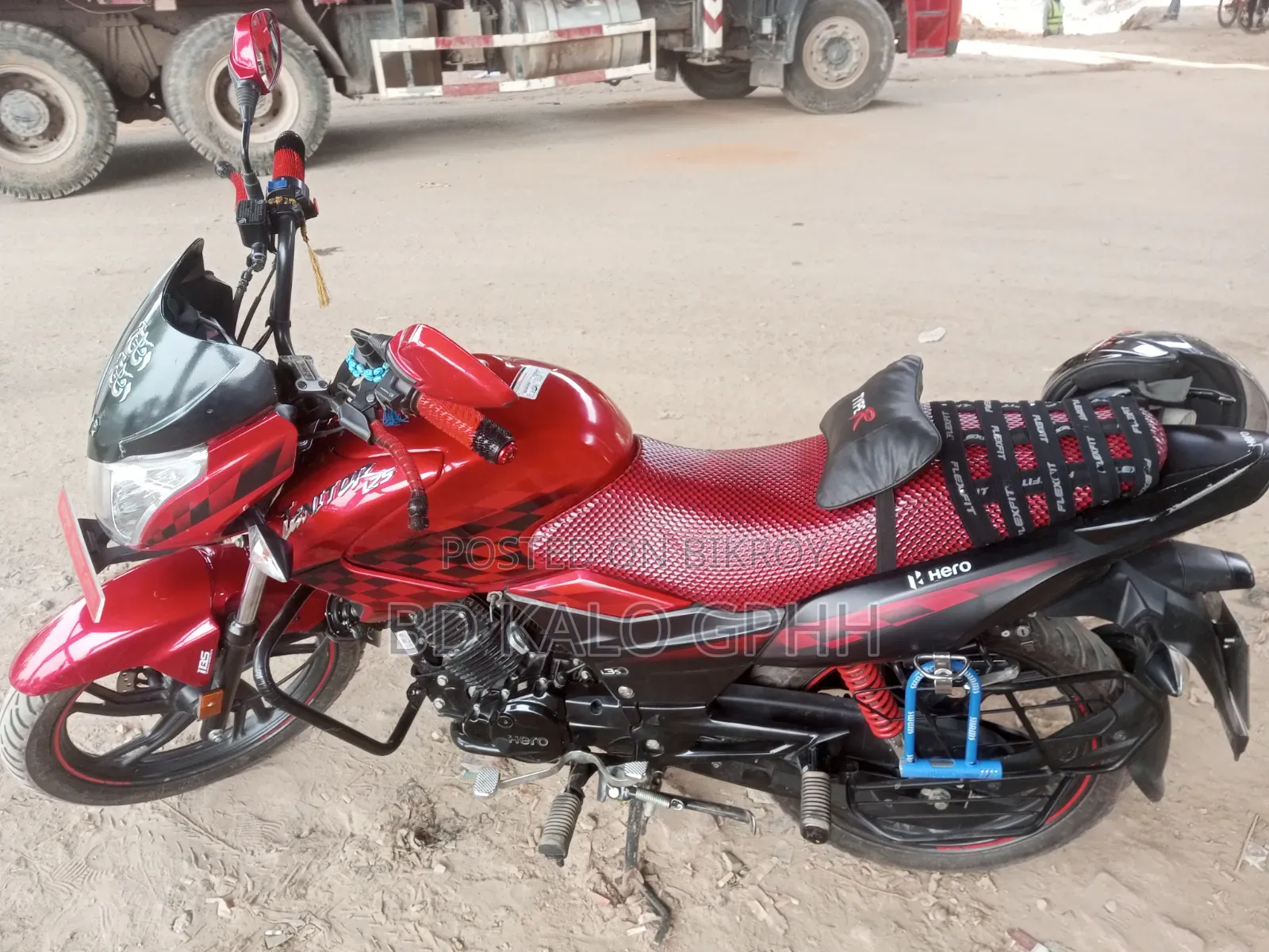 নিউ হিরো ড্যাশ ১২৫ ২০২২ লাল