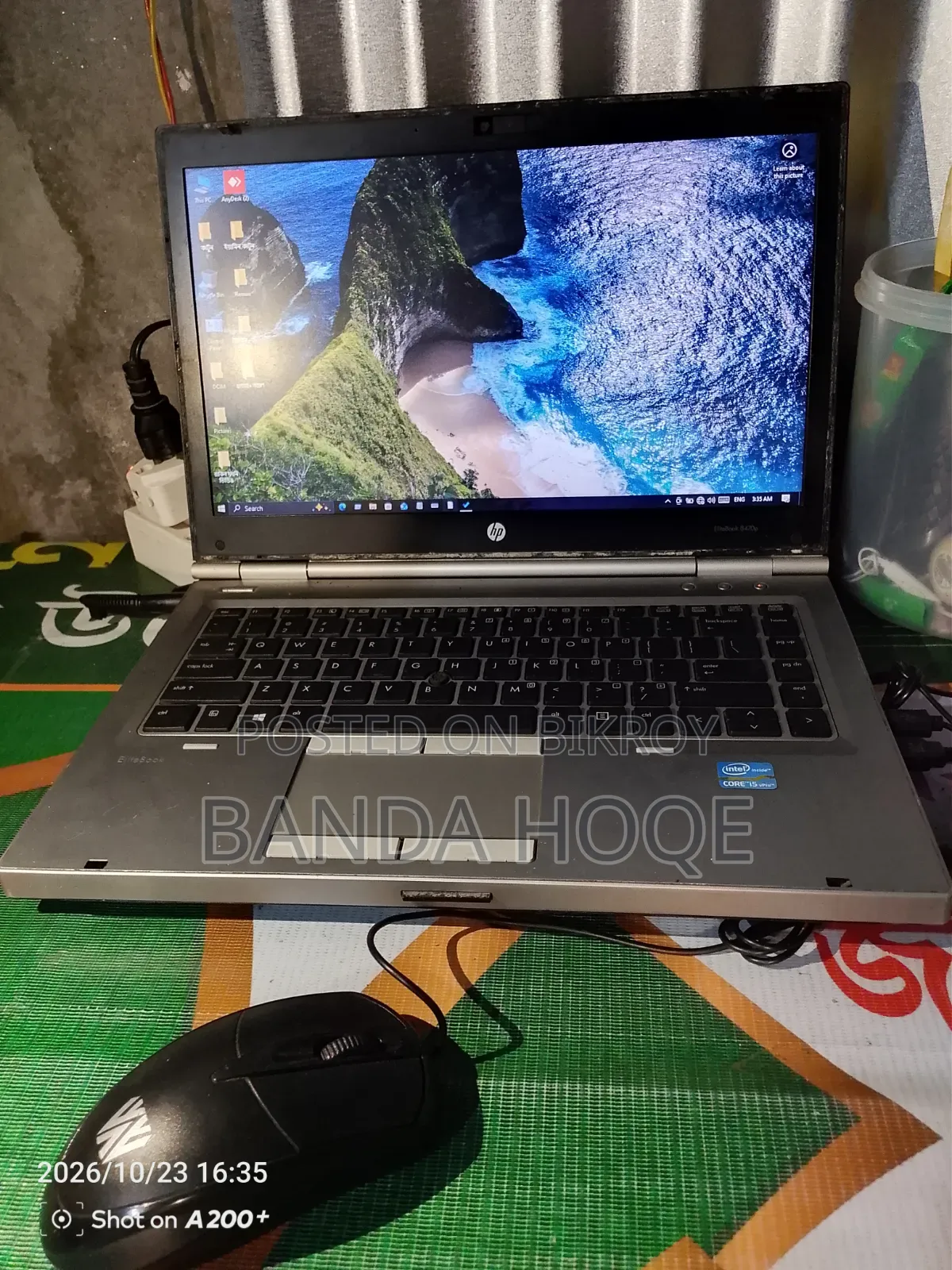 Laptop HP EliteBook 840 G6 8GB Intel Core i5 SSD 128GB