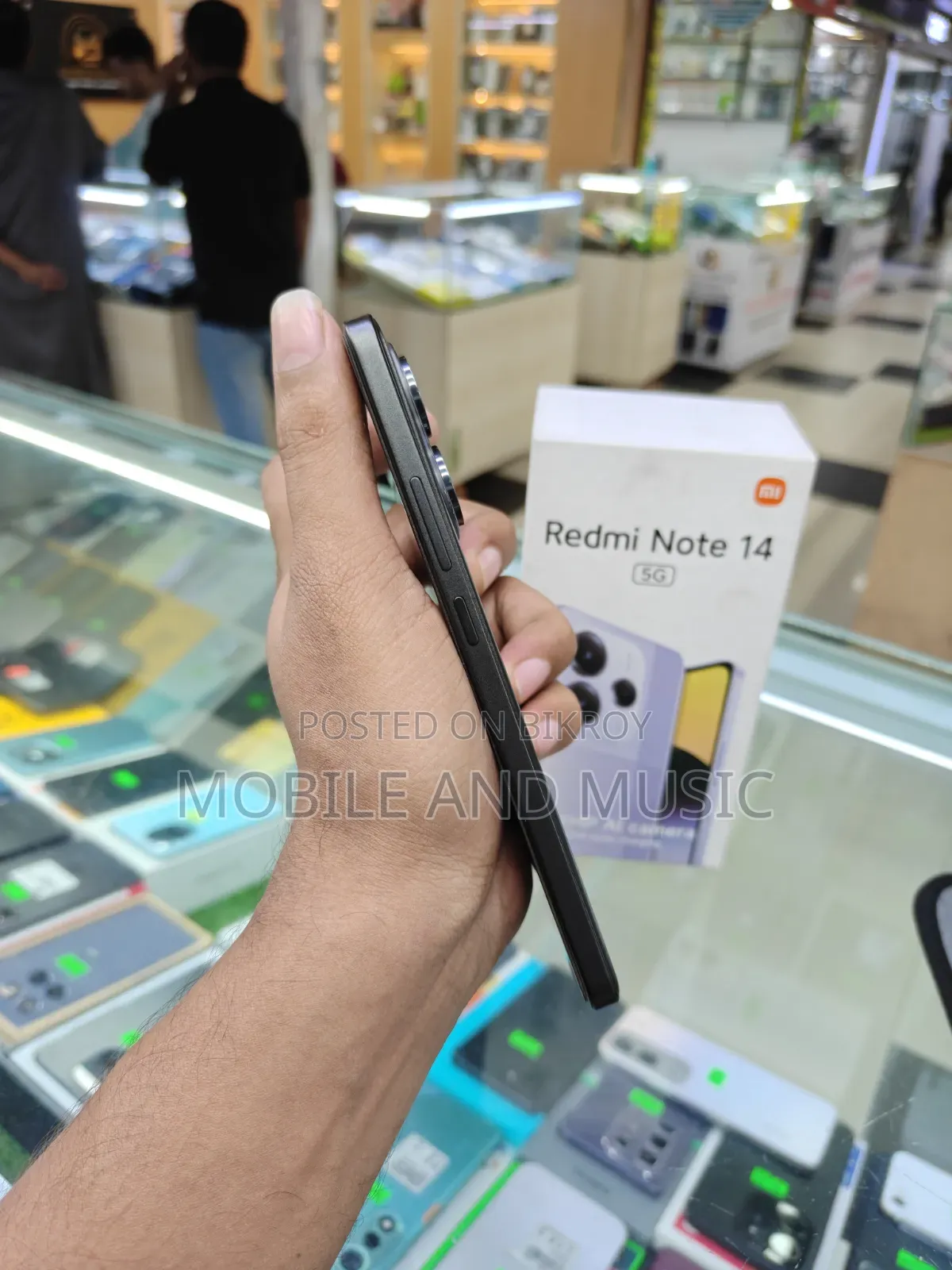 শাওমি রেডমি নোট ১৪ ৫জি ২৫৬ জিবি ব্ল্যাক