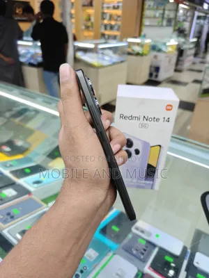 শাওমি রেডমি নোট ১৪ ৫জি ২৫৬ জিবি ব্ল্যাক